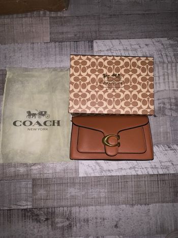 Sac a main marron coach