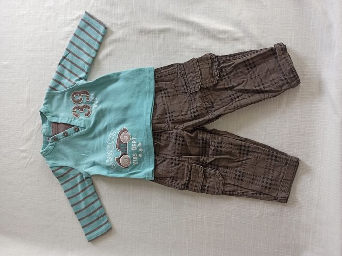 Lot de 3 ensembles garçon 6 mois - photo numéro 3