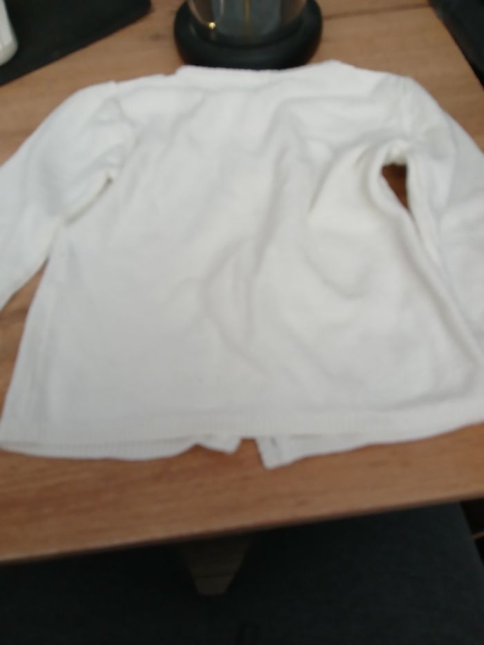 GILET BLANC KIABI - photo numéro 3