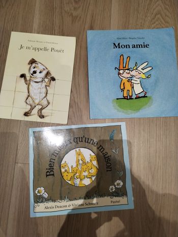 Lot de 3 livres pour enfants