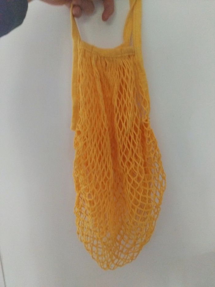 Lot de 2 sacs filet en coton - photo numéro 5