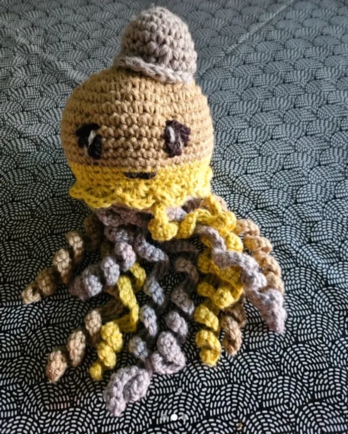 Amigurumi ( Poulpe en crochet fait main)