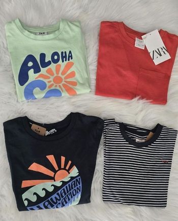 Neufs (non portés)💙🥰😍 teeshirts mc 4 ans garçon 🥰😍💙