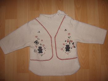 pull bébé fille 6 mois z