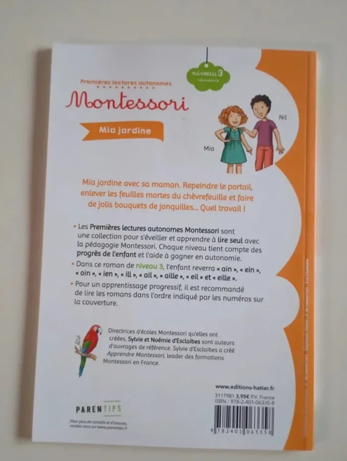 Montessori : Mia jardine - Niveau 3 - photo numéro 2