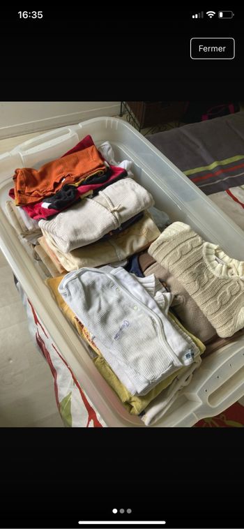 66 vêtements bébé