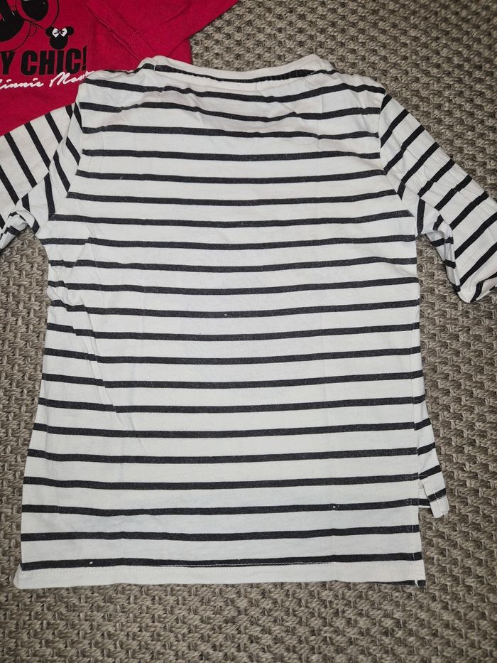 Lot de 2 t-shirts minnie - 6 ans - photo numéro 9