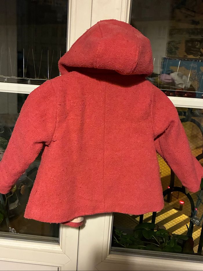 Manteau chaud à capuche taille 18 mois Vertbaudet - photo numéro 3