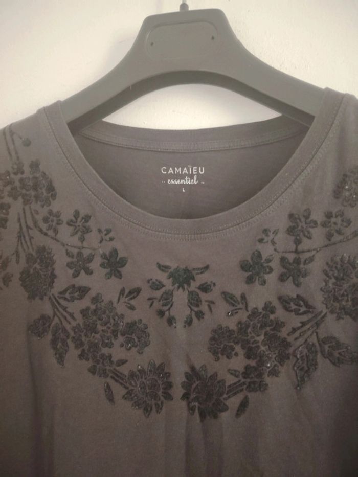 Tee-shirt camaïeu L - photo numéro 2