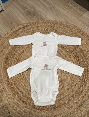 Lot de 2 bodies H&M