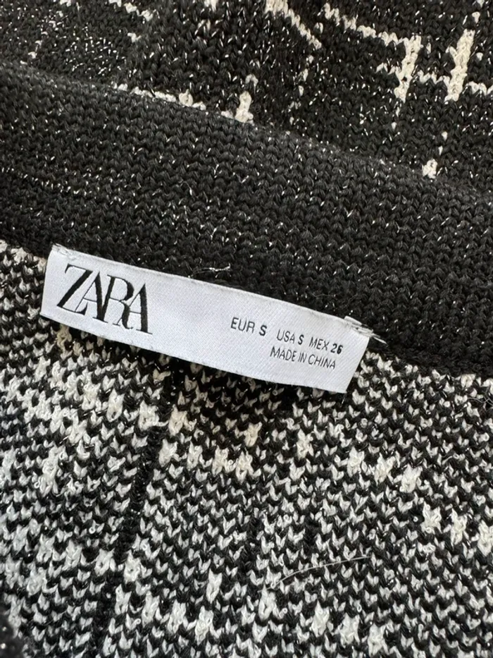 Jupe courte à motifs – Zara – Taille S - photo numéro 3
