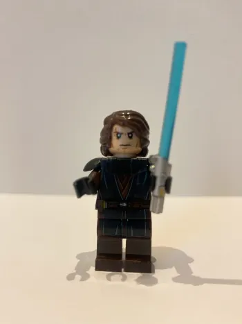 Figurine type lego Jedi Anakin Skywalker. Star Wars
