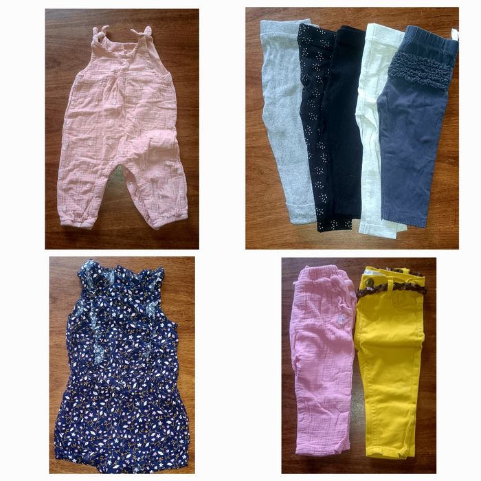Lot vêtement fille 12 mois - 56 pièces - photo numéro 6
