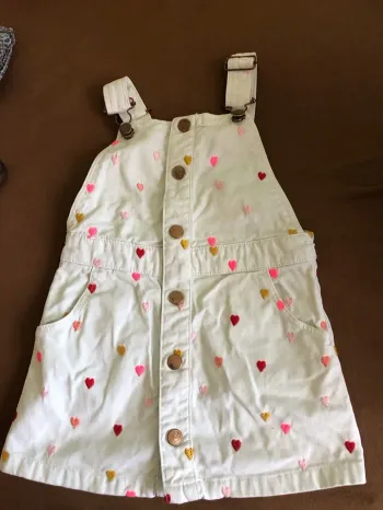 Robe salopette en jeans 2A