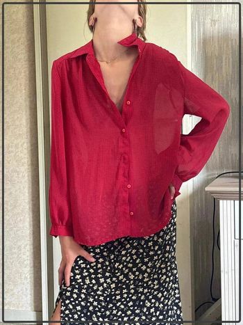 Chemise taille 44 marque saint pares *