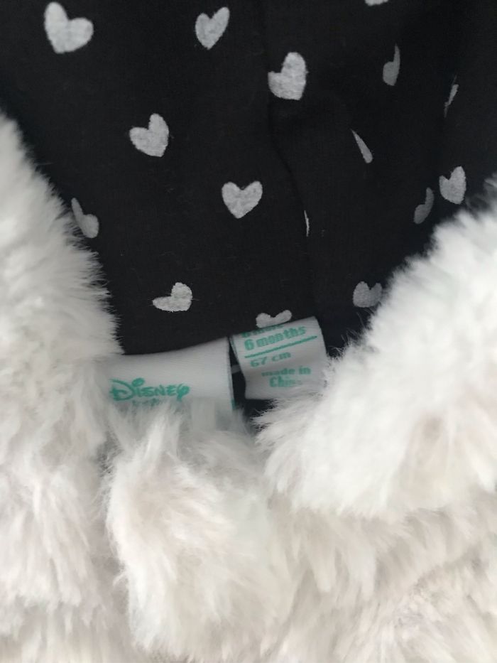 Veste disney Minnie fourrure bébé fille - photo numéro 2