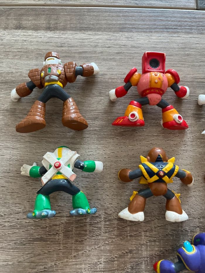 Lot Figurines Rockman / Megaman Bandai Capcom Vintage - photo numéro 6