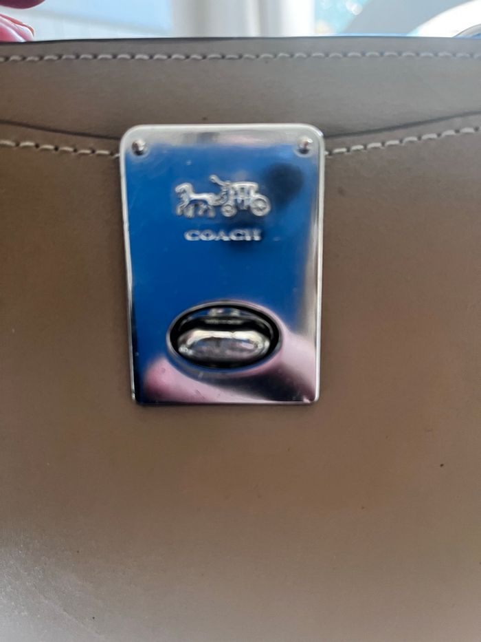 Sac coach cuir véritable en très bon état 👜 - photo numéro 3