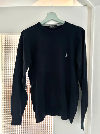 Pull léger Ralph Lauren bleu marine – Taille S – Très bon état – Authentique