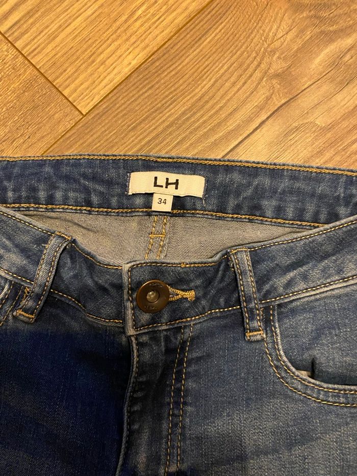 Bermuda jeans femme t34 La halle - photo numéro 2