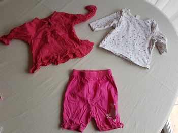 Tenue fille 3 mois 3 pièces