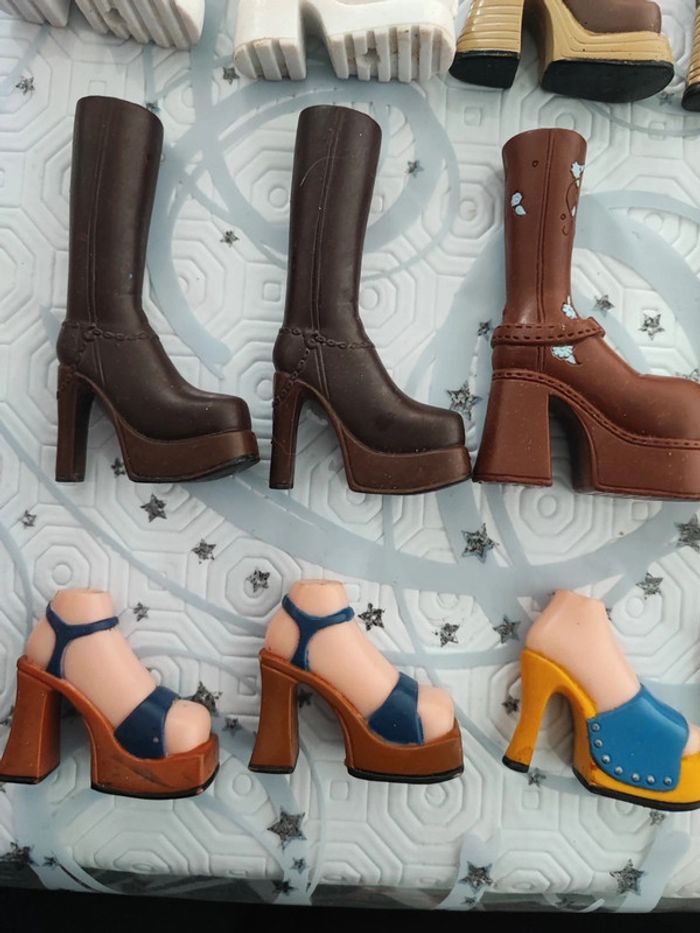 Lot chaussures pour poupées Bratz - photo numéro 8