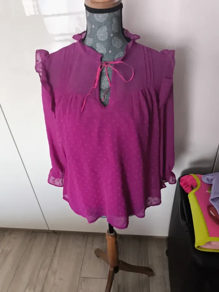 Blouse manches longues