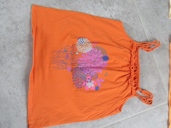 6 Hauts, tops, t-shirt à bretelles fille 10 ans - photo numéro 7