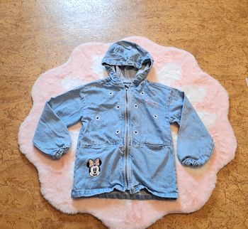 🩵 Veste en jeans a capuche Disney Minnie taille 8 ans 🩵