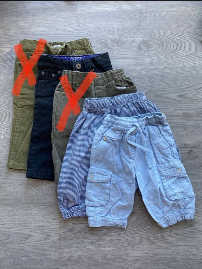 Lot de 3 jeans/ pantalon 👖 6 mois