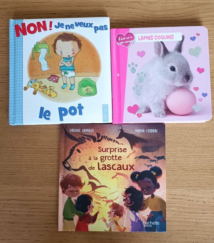 LOT : 3 Livres enfant 1 an + - photo numéro 2