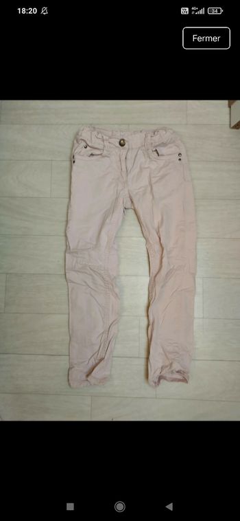 Pantalon 6 ans in extenso 