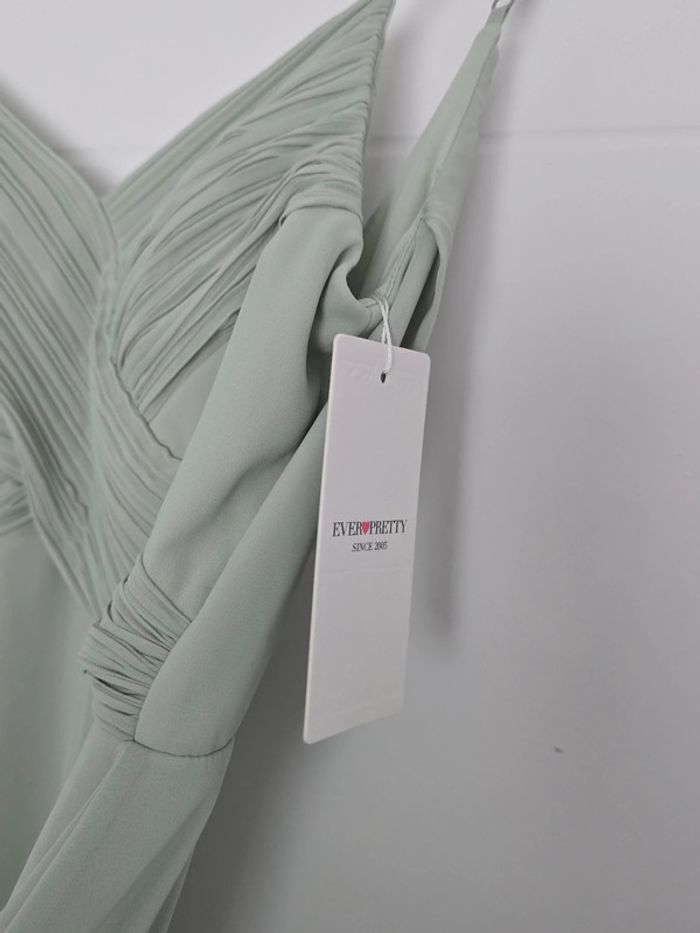 Robe de cérémonie vert menthe - photo numéro 4