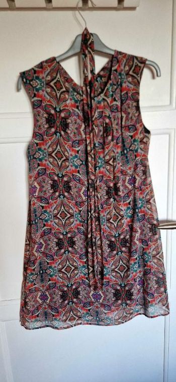 Robe multicolore taille unique