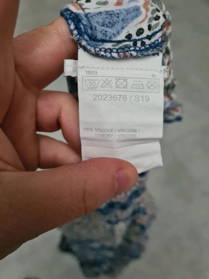 Top été fleuris taille 38 - photo numéro 5