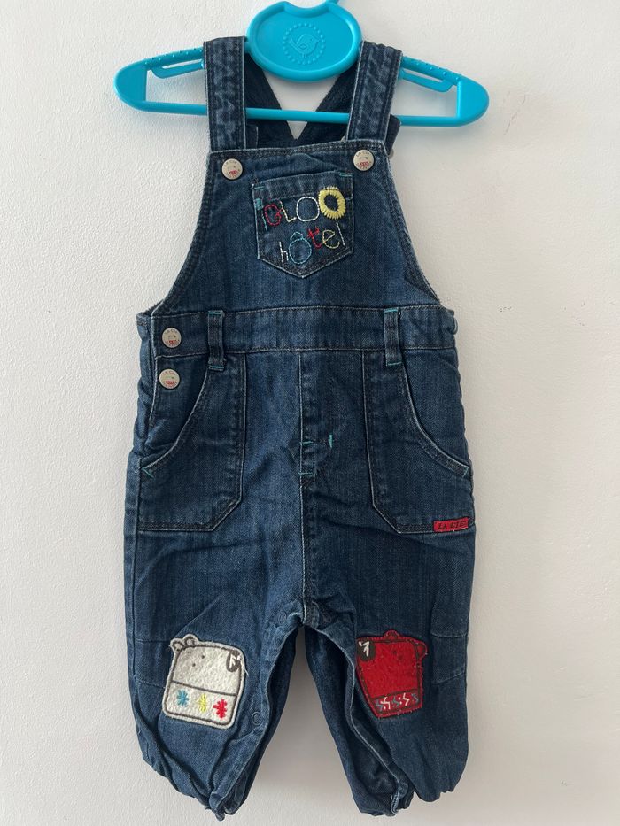 Salopette en jeans hiver
