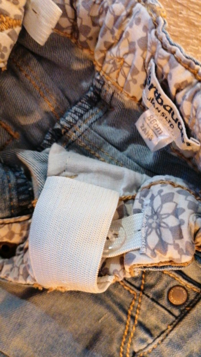 Short en jean vertbaudet 2 ans - photo numéro 2