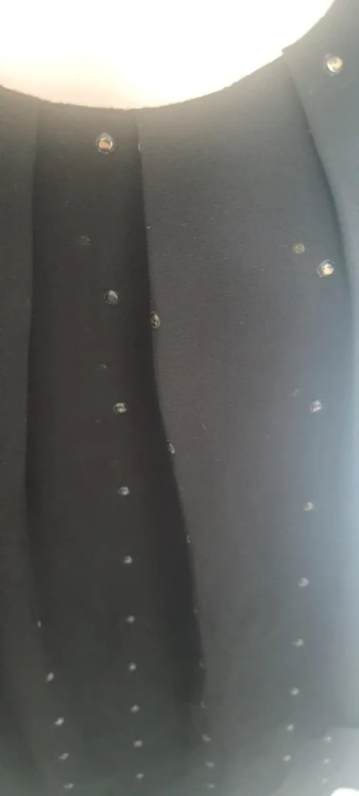 Robe voile noir/or 44 - photo numéro 4