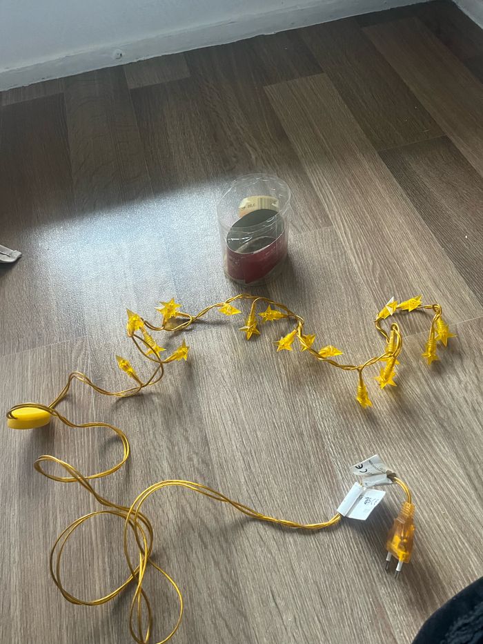 guirlandes lumineuses étoile