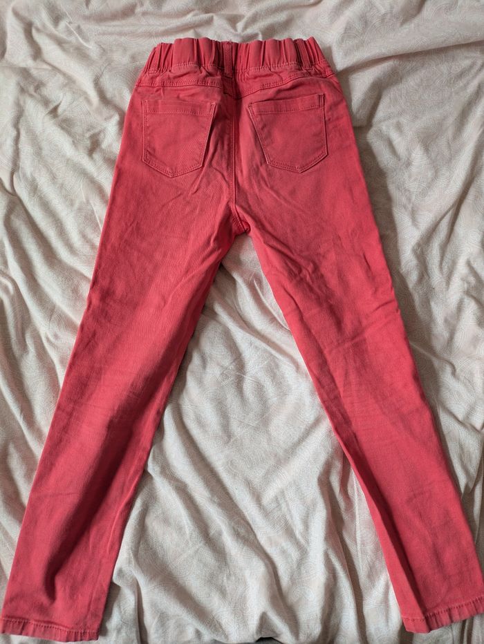 Jean slim rose fille 8 ans - photo numéro 4