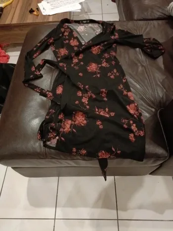 Robe portefeuille Mango xs