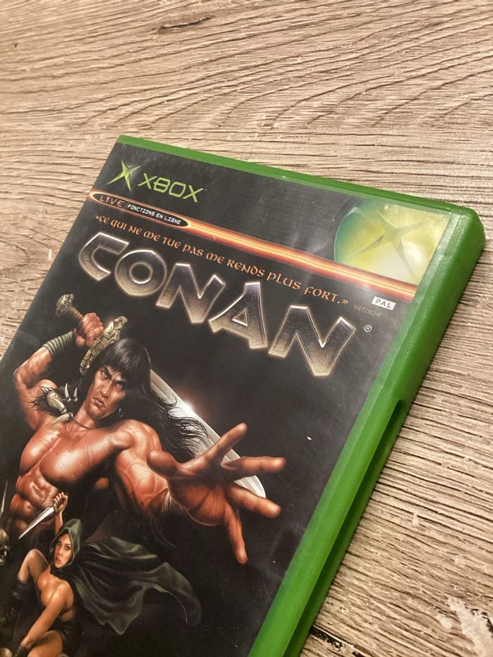boîte sans notice du jeu conan Xbox première génération Microsoft - photo numéro 2