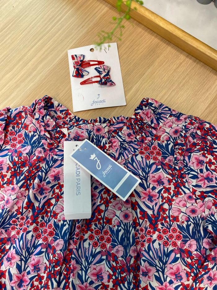 Adorable blouse liberty neuve jacadi - photo numéro 3