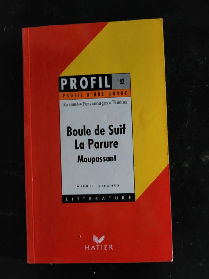 Profil boule de suif la parure de maupassant
