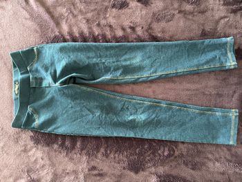 Pantalon effet faux jean enfant fille 8 ans