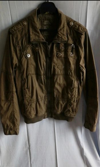 Blouson kaki Homme T. L _ Angelo Litrico 💮100% Coton