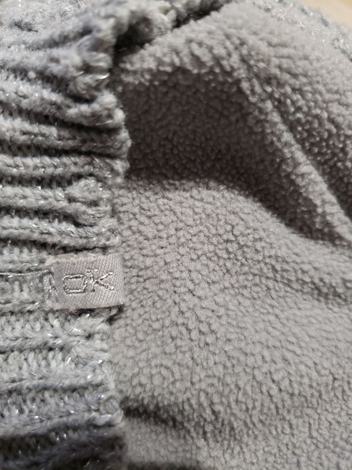 Béret hiver gris - photo numéro 3