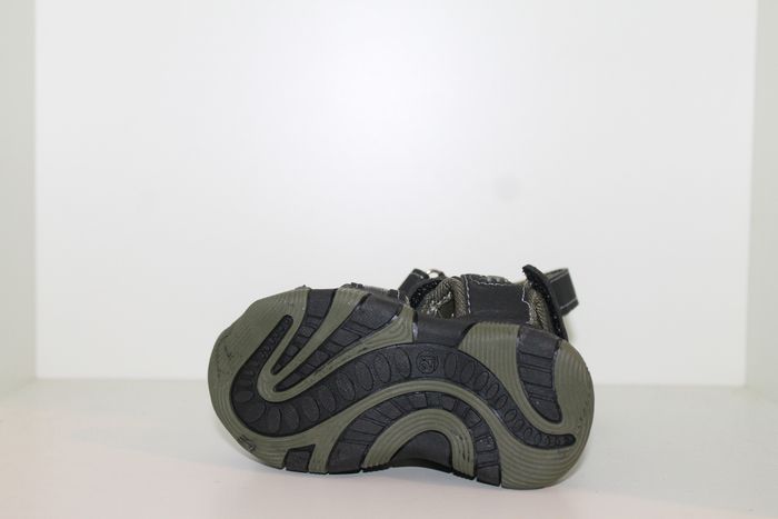 petite sandales nus pieds noire et verte kaki 21 - photo numéro 6