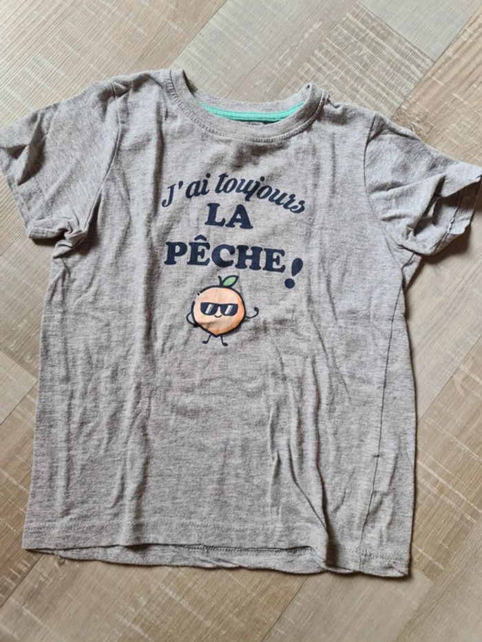 T shirt "j'ai toujours la pêche"