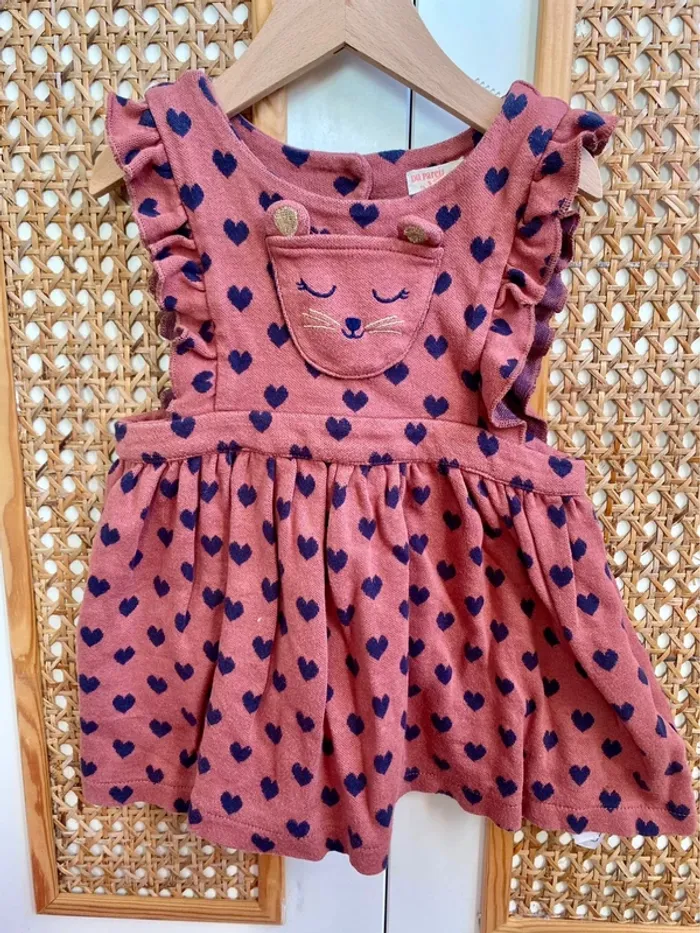 Robe hiver à cœurs